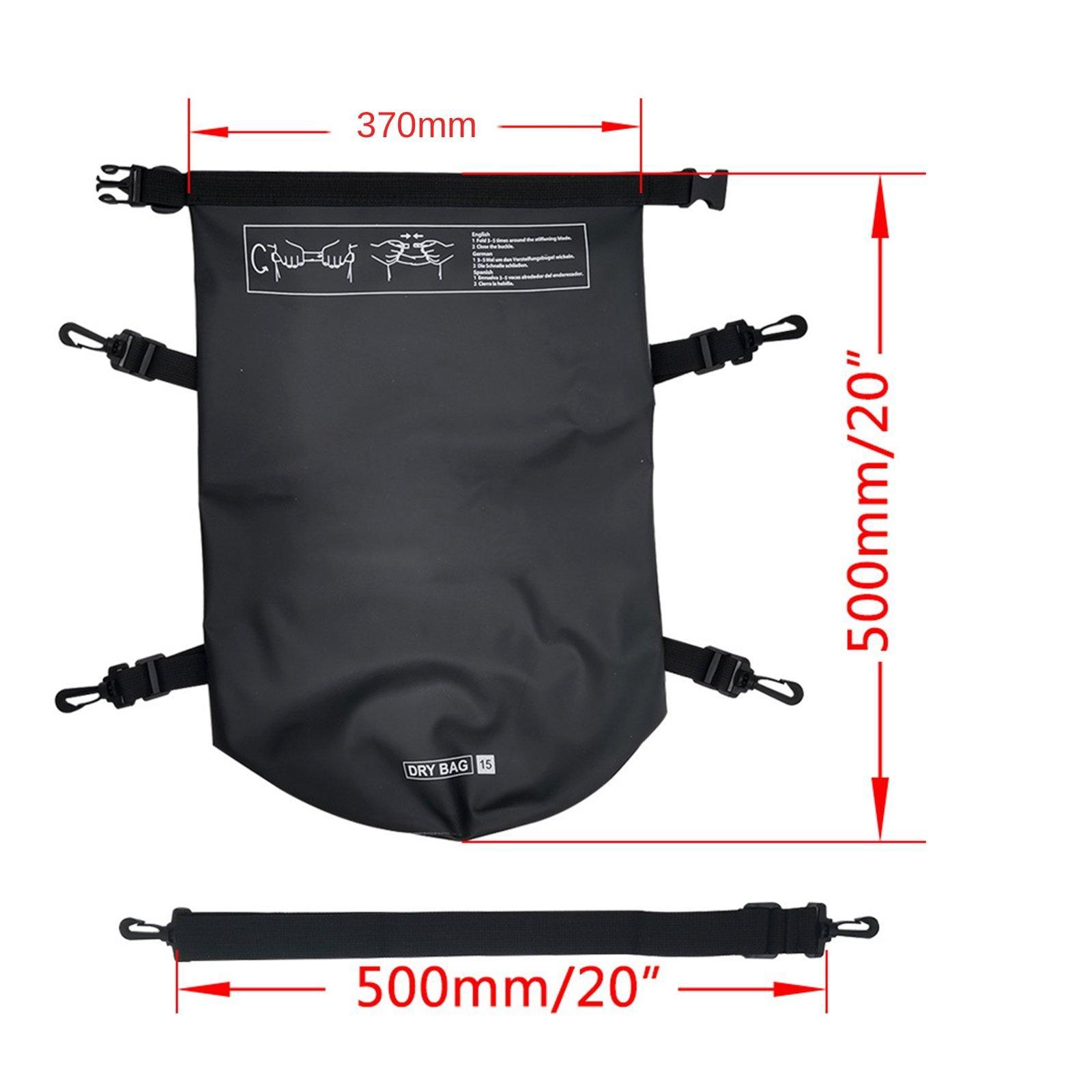방수 드라이백 수납 가방, 조절 가능한 스트랩, 튼튼한 - Fishing Kayak Storage Bag 리뷰 및 가격